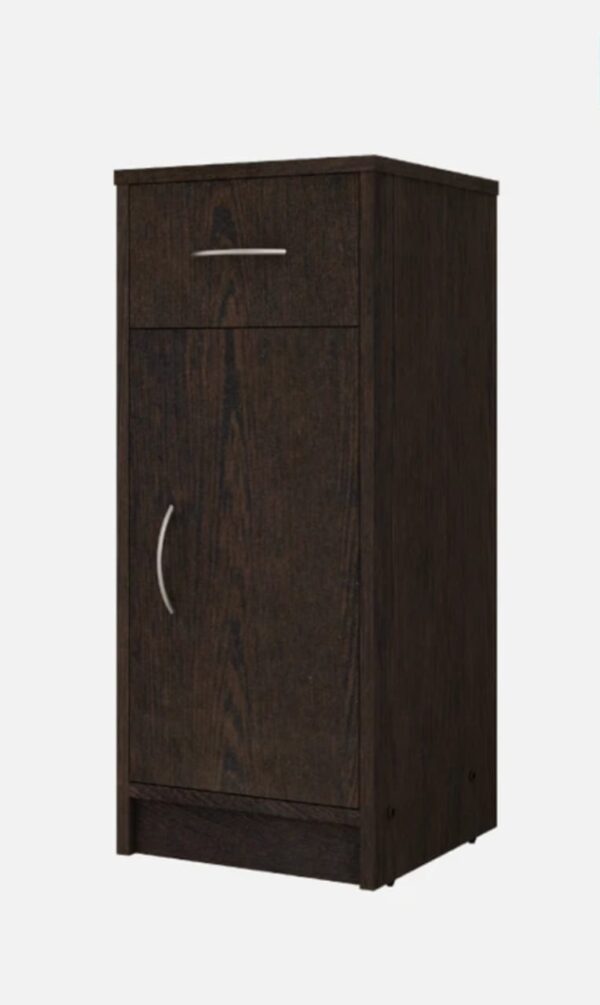 Dark Wood Storage Cabinet – Modern Minimalist Design - Image 3
